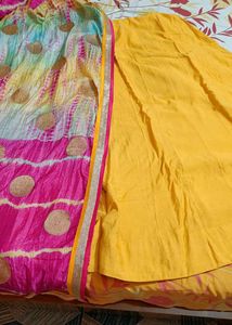 Gown With Heavy Dupatta