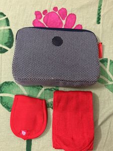 Air France Stylish Patterned Pouch