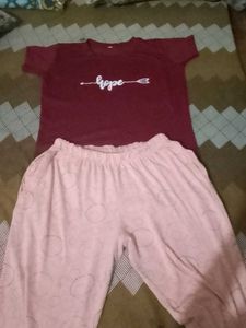 Combo Cotton Top And Lor