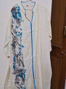 Stylish White Kurta