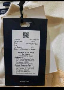 Tommy Hilfiger White Polo Shirt