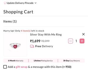 GIVA 650rs Coupon For Men And Women Any Jwellery