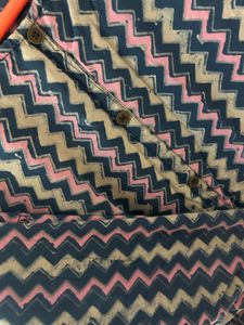 Patterned Cotton Kurti