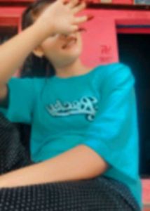 Turquoise Graphic Tee