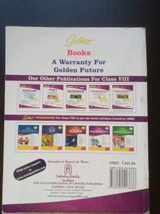 Golden Hindi Textbook - Class VIII