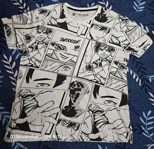 Manga Print T-Shirt