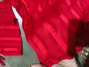 Beautiful Partywear Red Shirt