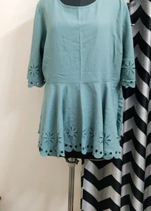 Pluss Blue Top