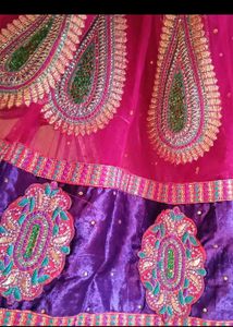 Saree With Choli