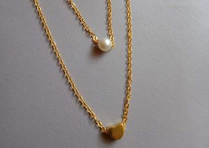 Double Layer Golden Neck Chain