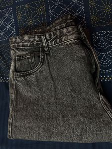 Women Wide Leg Mid Rise Jeans