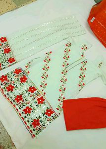 Elegant Embroidered Kurta Set