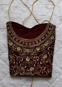 VERY GORGEOUS VELVET BACK TIE TOP