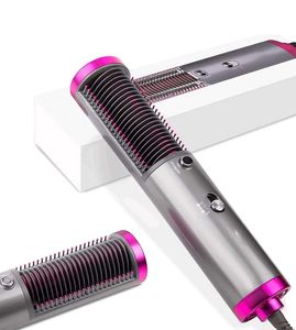 2-in-1 HairDryer &amp; Straightener Hot Air Brush Comb