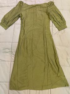 Mish Solid A-line Kurta