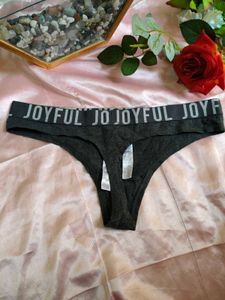 Joyful Gray Thong