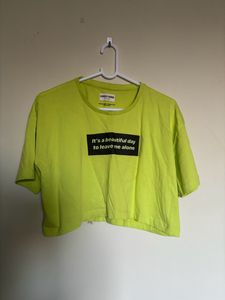 Cropped Oversize Tshirt