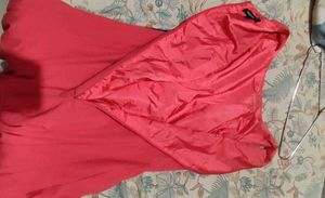 Coral Flovy Dress