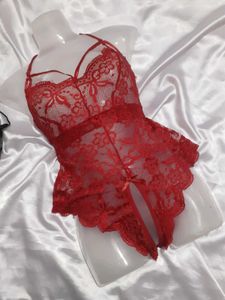 🌹Maroon See-through Bodysuit Lingerie 🌹