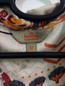 Vintage Print Midi Dress