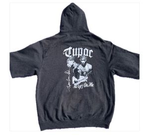Tupac Graphic Baggy Hoodie