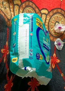 Pampers new Baby Diapers (17nos)