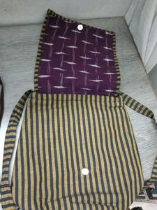 Striped Sling Bag