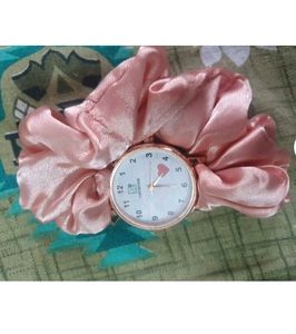 Girl Beautiful Scrunchies Belt Watches