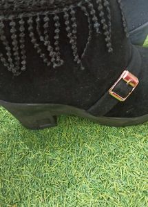 Black boots