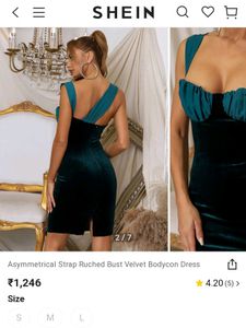 Glam Velvet Bodycon Dress
