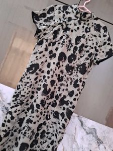 Animal Print Dress