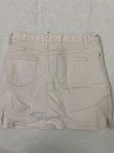 Yellow off shoulder Top &amp; Skirt Set