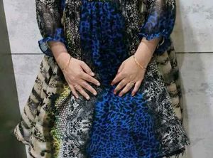 A Beautiful Flared Dress For Your Daily Wear.