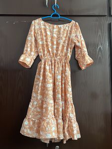 Peach Frock
