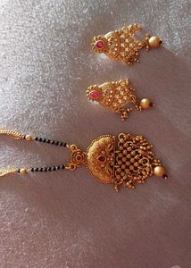 Heavy Gold Polish Mangalsutra