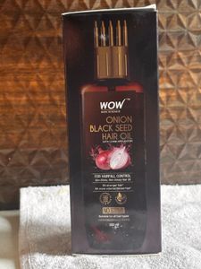 WOW Onion Black Seed Hair Oil