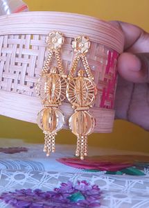 Beautiful Golden Jewellery Set 😍😍