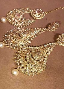 Beautiful Earrings Set With Mangtika 😍