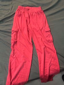 Pink Cargo Pants