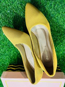 Dressberry Yellow Heels