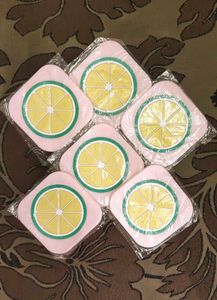 Cute Lemon Slice Coaster ( Pack Of 6 )