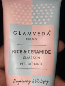 Glamveda Rice &amp; Ceramide Peel Off Mask