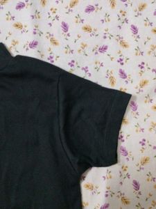 Black Fitted Top