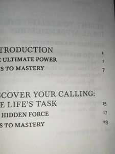 Mastery by Robert Greene