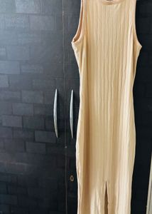 Ribbed Bodycon Midi Dress