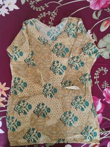 Short Kurti V-neck
