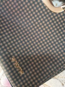 Vintage Checkered Handbag