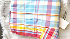Colorful Plaid Shirt new condition and bilkul pani