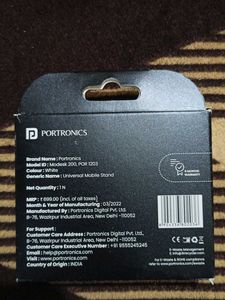 New Portronics adjustable Mobile and Tablet stand