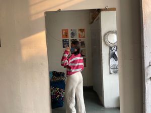 Striped Knit Sweater